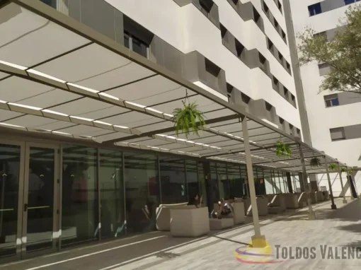 Lonas Entrelazadas para Comercios