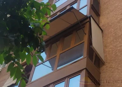 Toldo de Punto Recto para Viviendas
