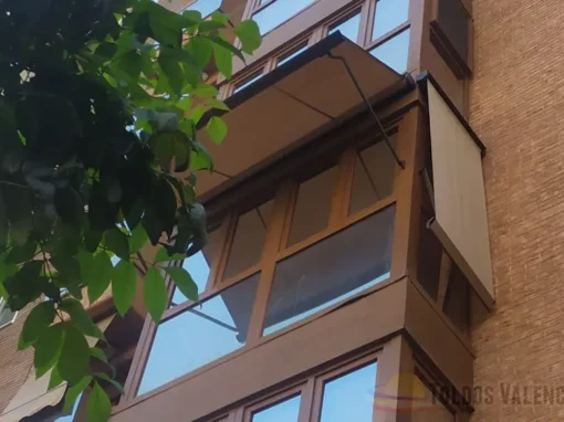 Toldo de Punto Recto para Viviendas